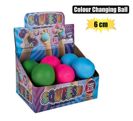 NOVELTY COLOUR CHANGING BALL 6cm product image