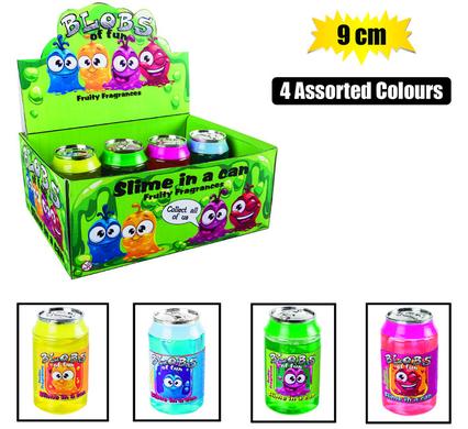 NOVELTY SLIME IN A CAN 9cm ASSTD product image