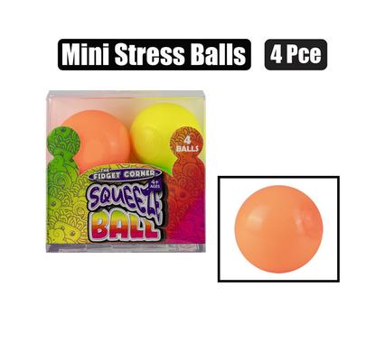 NOVELTY BALL STRESS MINI NEON 3.5cm EACH product image