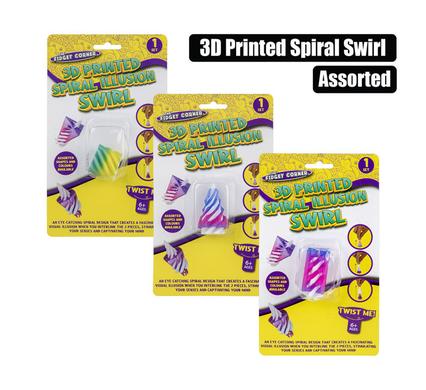 NOVELTY 3D PRINTED FIDGET SHAPE ASSTD product image