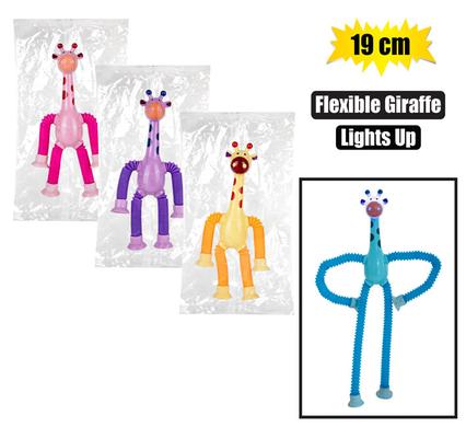 NOVELTY SENSORY FLEXIBLE GIRAFFE 19cm product image