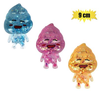 NOVELTY SQUEEZE LAUGHING POO 9cm product image
