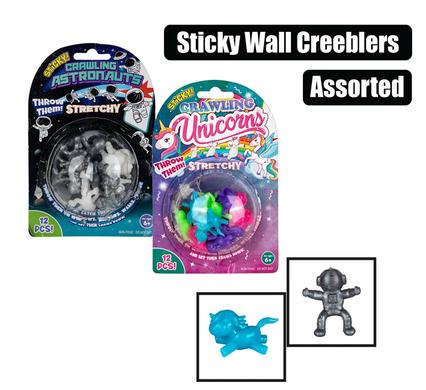 NOVELTY STICKY WALL CREEBLERS ASSTD product image