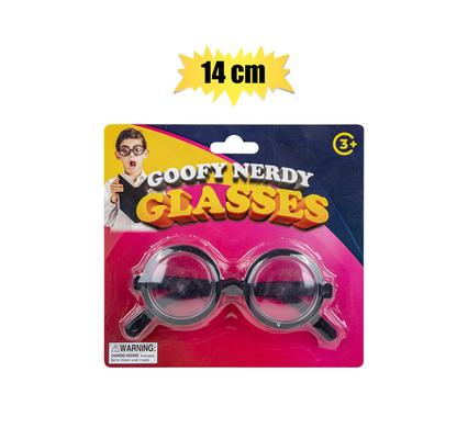 NOVELTY GLASSES NERD EYE 14cm product image