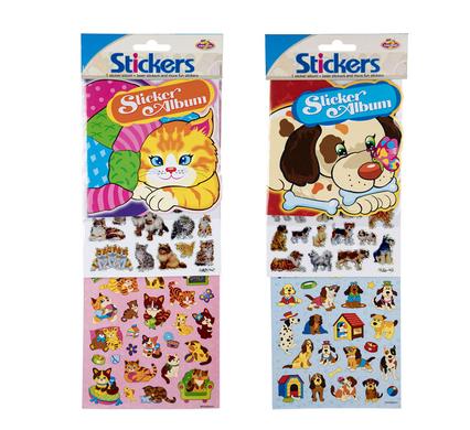 STICKER ALBUM+STICKERS ASSTD product image
