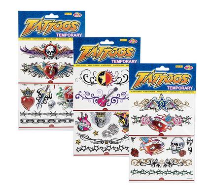 STICKER TATTOO BODY TEMPORARY SHEET product image