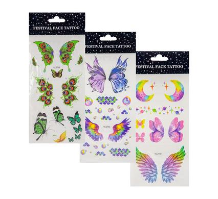 STICKER TATTOO TEMPORARY FACE/BODY product image
