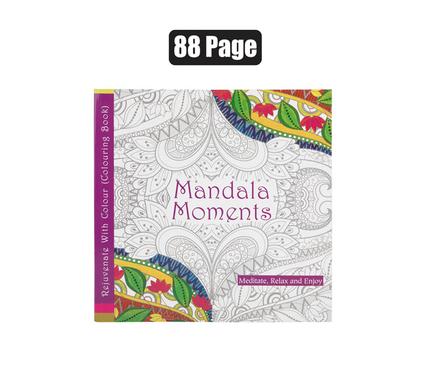 BOOK ADULT COLOURING 88P ASSTD product image