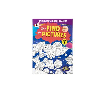 BOOK ACTIVITY LET'S FIND THE PIC 3rd 1 product image