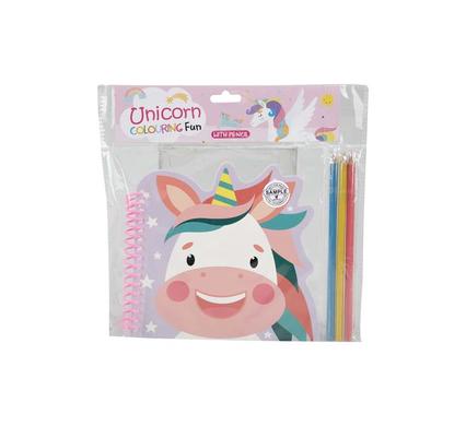 BOOK COLOURING UNICORN FUN product image