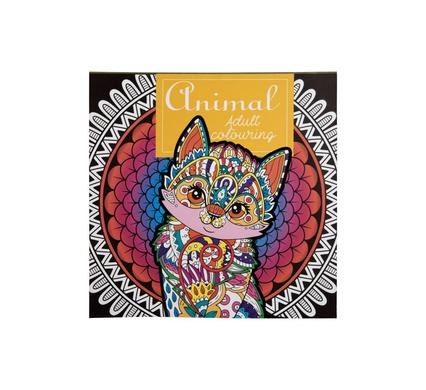 BOOK COLOURING ADULT ANIMAL product image