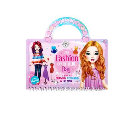 BOOK ACTIVITY FASHION COLOURING BAG product image