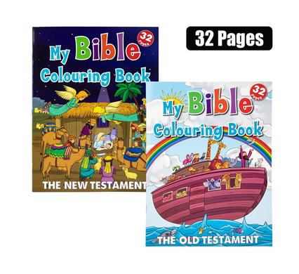 BOOK COLOURING BIBLE STORIES ASSTD product image
