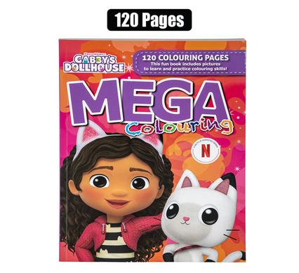 BOOK COLOURING MEGA GABBY'S 120P product image