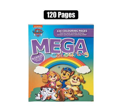 BOOK COLOURING MEGA PAW PATROL 120P product image