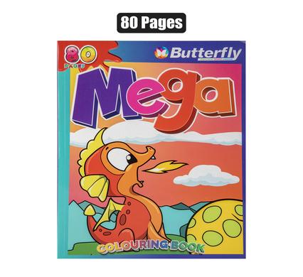BOOK COLOURING MEGA 80P product image