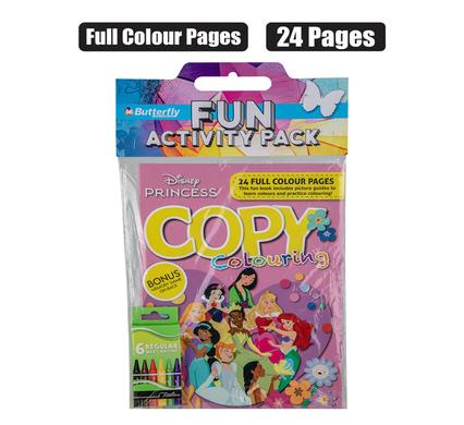 BOOK COLOURING PACK DISNEY PRINCESS product image