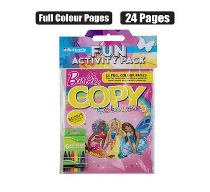 BOOK COLOURING PACK BARBIE product image