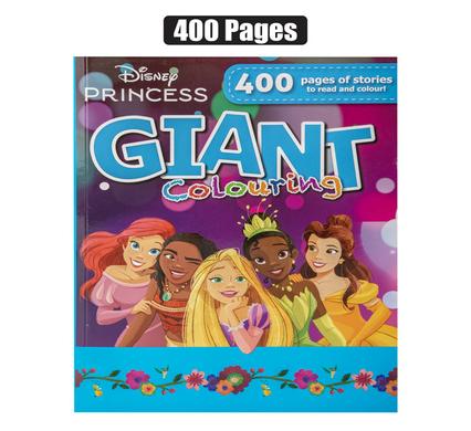 BOOK COLOURING PRINCESS GIANT 400P product image