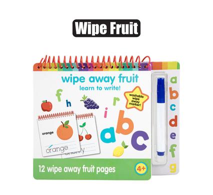 BOOK EDU DRY WIPE FRUIT product image