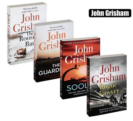 BOOK NOVEL B-FORMAT JOHN GRISHAM ASSTD product image