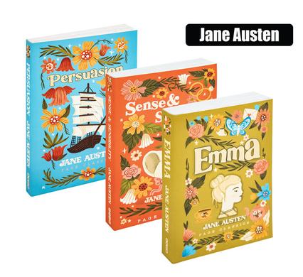 BOOK NOVEL B-FORMAT JANE AUSTEN ASSTD product image