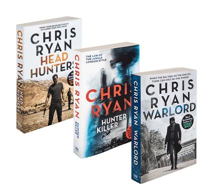 BOOK NOVEL B-FORMAT CHRIS RYAN ASSTD product image