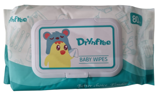 DrYnfree Baby wipes 1 pack (80wipes)
