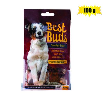 BEST BUDS DOG TREAT SNOWFLAKE 100gr product image