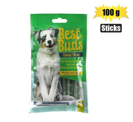 BEST BUDS DOG TREAT DENTAL STICKS 100gr product image