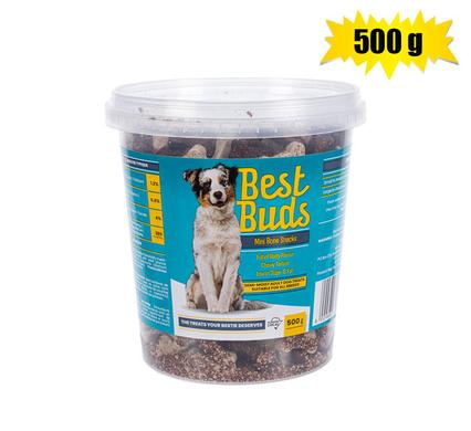 BEST BUDS DOG TREAT MINI BONES MIX 500g product image