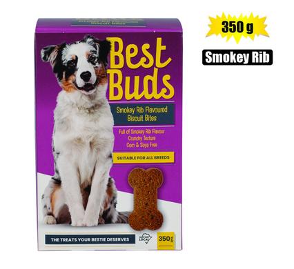 BEST BUDS DOG BISCUITS SMOKEY 350g product image