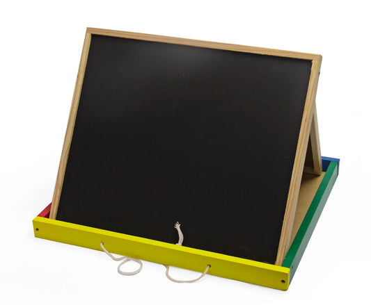 Jeronimo Wooden Mini Easel – Chalk & Marker Art Board