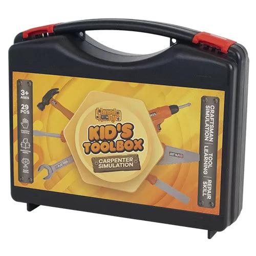 Carpenter Wood Work Toy Toolbox - 4aKid