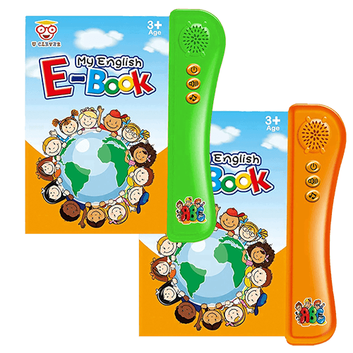 Early Learning Educational E- Book with Sounds, Alphabets, Shapes & Animals - 4aKid