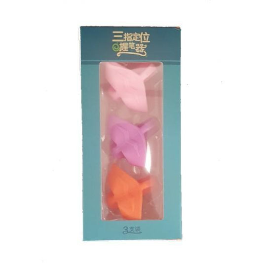 Kid's Silicone Pen Grips for Girls (Set of 3) - 4aKid