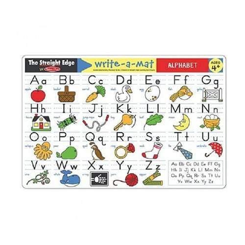 Melissa & Doug Alphabet Color-A-Mat (Pre-Order) 4aKid