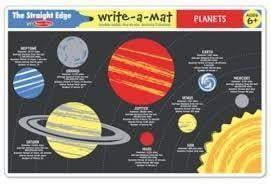 Melissa & Doug Planets Color-A-Mat (Pre-Order) 4aKid